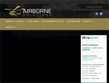 Tablet Screenshot of airbornesolutions.com.au
